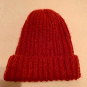 Red beanie